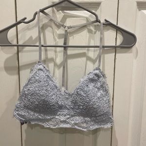 Aerie Blue Lace Padded Bralette